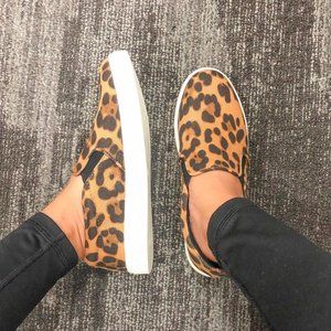 A New Day – Leopard Print Sneakers – Size 8
